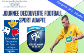 Journée découverte football sport adapté 