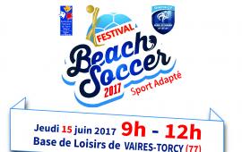 Festival Beach Soccer Sport Adapté