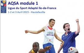AQSA (module 1) du 1er au 3 avril 2015